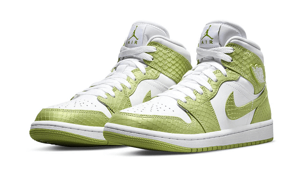 Hoobuy Jordan 1 Mid Green Python