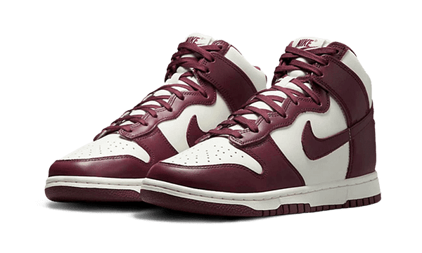 Hoobuy Nike Dunk High Burgundy Crush