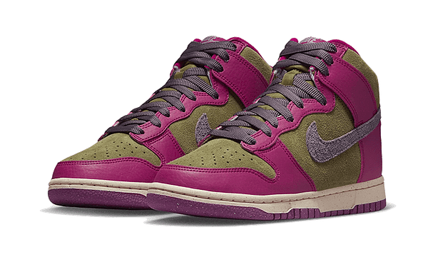 Hoobuy Nike Dunk High Dynamic Berry