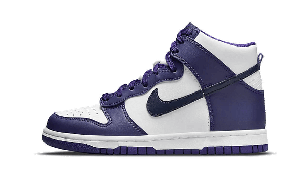 Hoobuy Nike Dunk High Electro Purple Midnight Navy