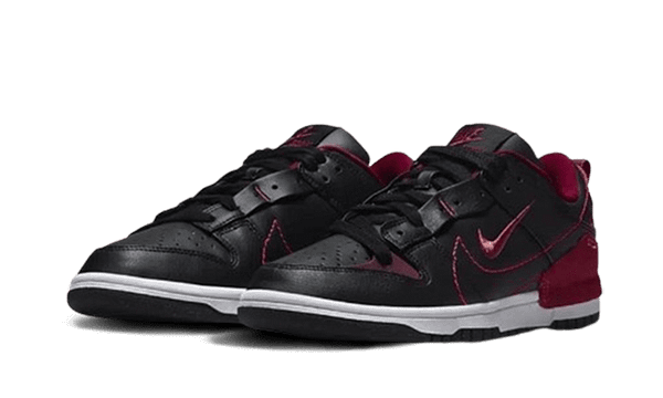 Hoobuy Nike Dunk Low Disrupt 2 Black Dark Beetroot