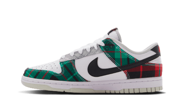 Hoobuy Nike Dunk Low Tartan Plaid