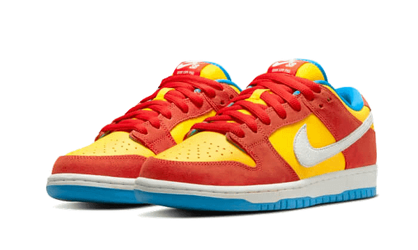 Hoobuy Nike Dunk Low Pro Habanero Red (Bart Simpson)