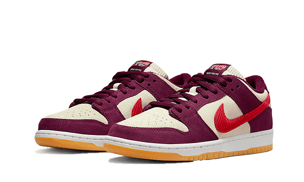 Hoobuy Nike Dunk Low Skate Like A Girl Bordeaux