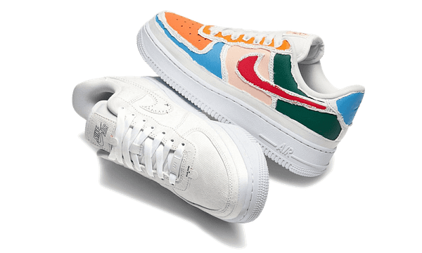 Hoobuy Nike Air Force 1 Low Tear Away White