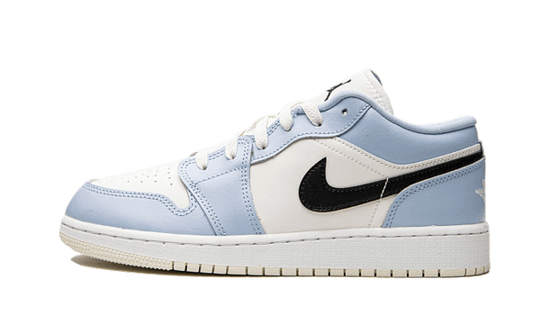 Hoobuy Jordan 1 Low Ice Blue Black