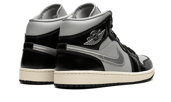 Hoobuy Jordan 1 Mid Black Chrome