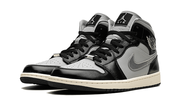 Hoobuy Jordan 1 Mid Black Chrome