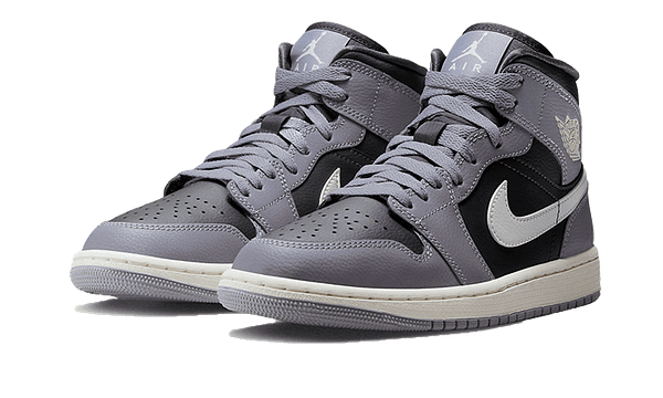 Hoobuy Jordan 1 Mid Cement Grey