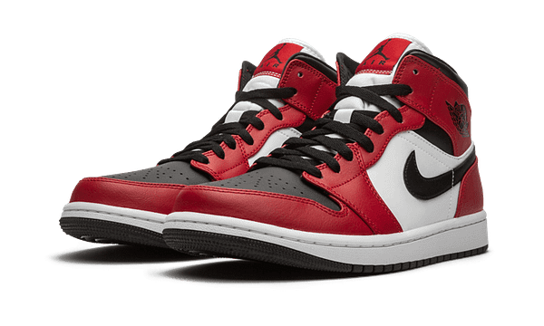 Hoobuy Jordan 1 Mid Chicago Black Toe