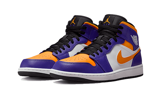 Hoobuy Jordan 1 Mid Lakers (2022)