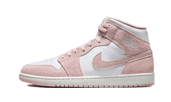 Hoobuy Jordan 1 Mid Pink Suede