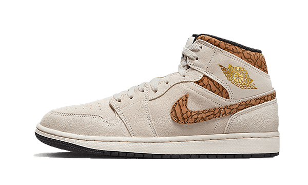 Hoobuy Jordan 1 Mid Se Brown Elephant