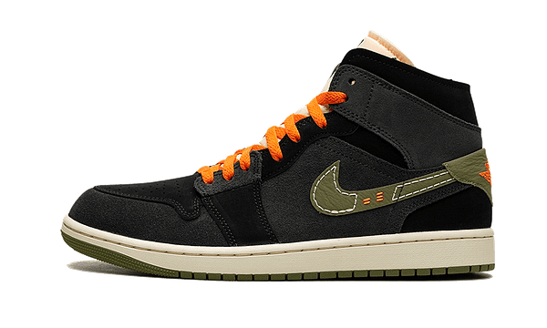 Hoobuy Jordan 1 Mid Se Craft Anthracite Light Olive