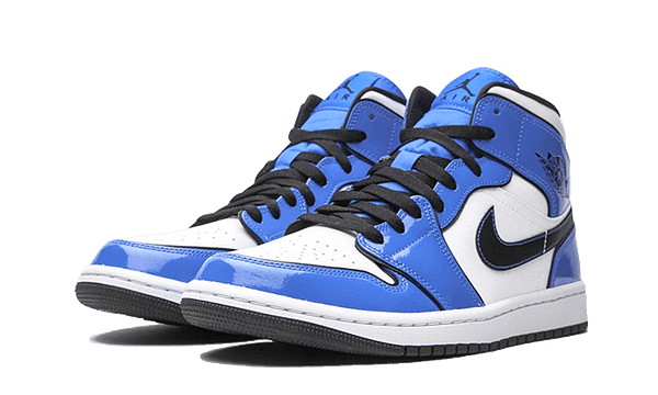 Hoobuy Jordan 1 Mid Signal Blue