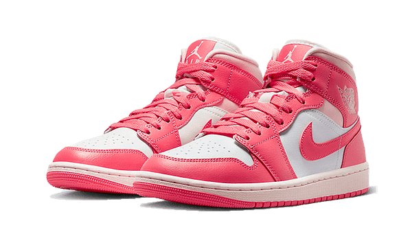 Hoobuy Jordan 1 Mid Strawberries And Cream