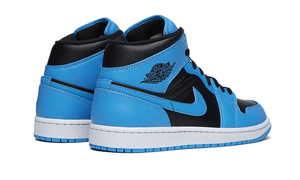 Air Hoobuy Jordan 1 Mid University Blue Black