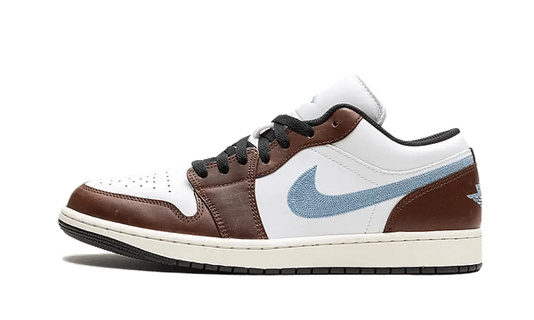 Hoobuy Jordan 1 Retro Low Brown Blue Grey