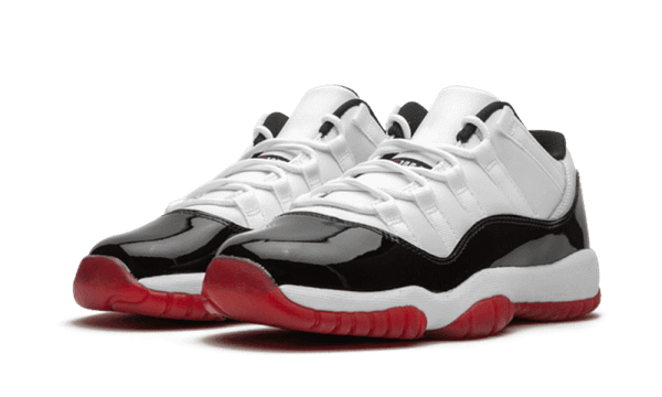 Hoobuy Jordan 11 Low White Bred