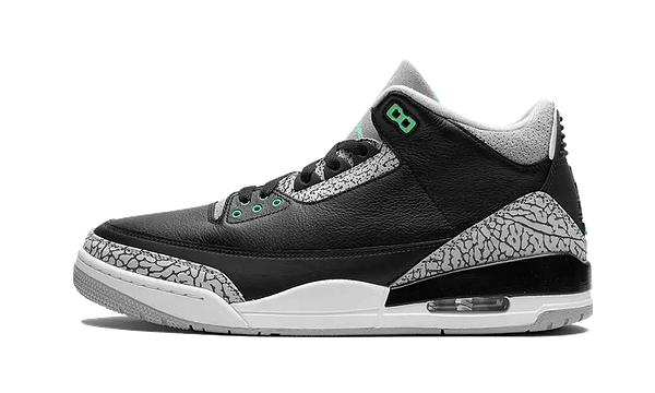 Hoobuy Jordan 3 Retro Green Glow