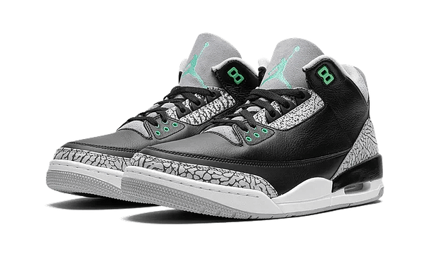 Hoobuy Jordan 3 Retro Green Glow