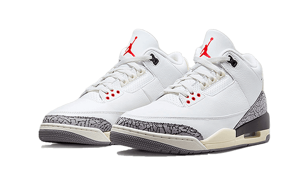 Hoobuy Jordan 3 Retro White Cement Reimagined