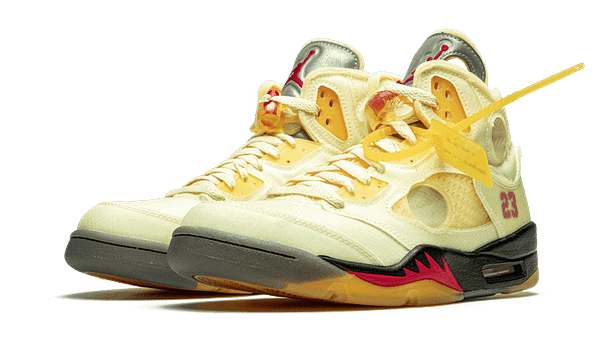 Hoobuy Jordan 5 Retro Off-White Sail