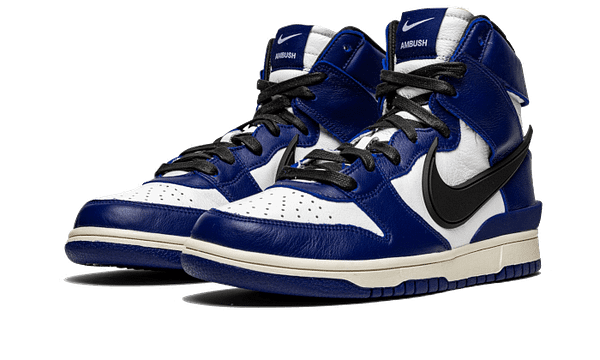 Hoobuy Nike Dunk High Ambush Deep Royal Blue