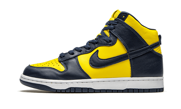 Hoobuy Nike Dunk High Maize &Amp; Blue (Michigan)