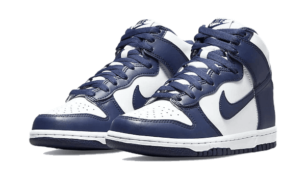 Hoobuy Nike Dunk High Midnight Navy