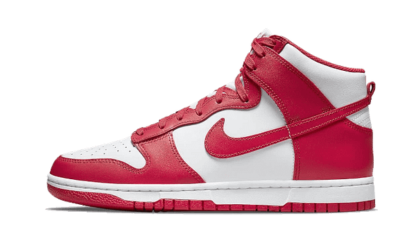 Hoobuy Nike Dunk High University Red