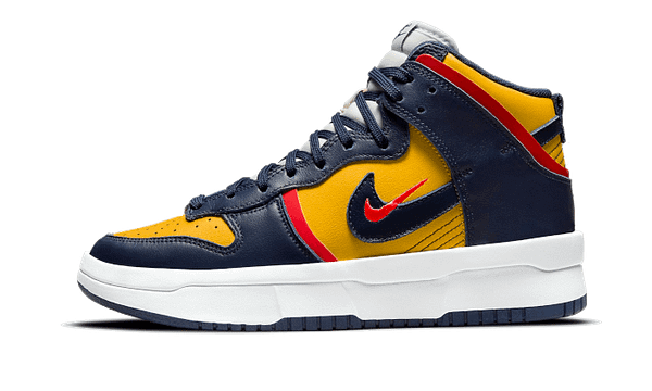 Hoobuy Nike Dunk High Up Varsity Maize (Michigan)