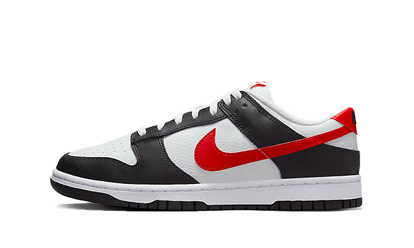 Hoobuy Nike Dunk Low Black White Red