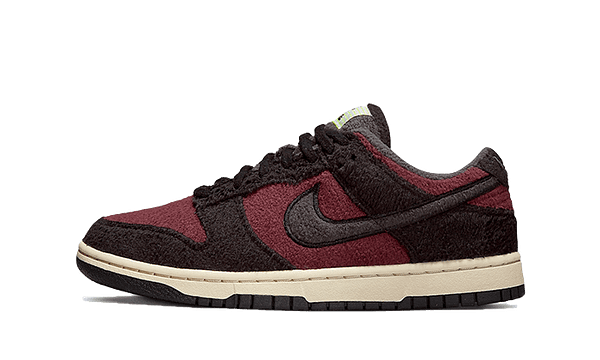 Hoobuy Nike Dunk Low Se Fleece Burgundy Crush