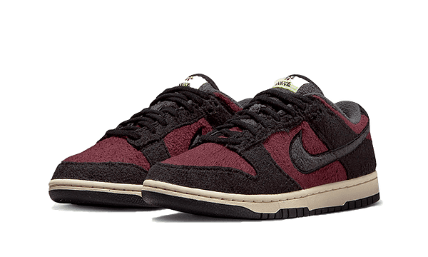 Hoobuy Nike Dunk Low Se Fleece Burgundy Crush