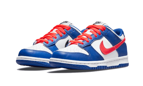 Hoobuy Nike Dunk Low White Royal Red