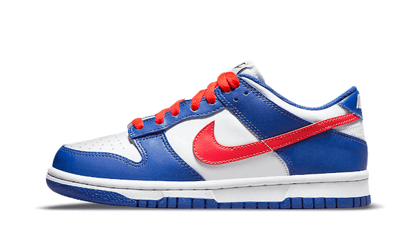 Hoobuy Nike Dunk Low White Royal Red