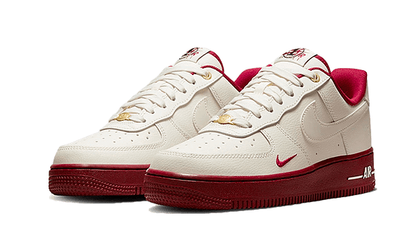 Hoobuy Nike Air Force 1 Low '07 Se 40Th Anniversary Sail Team Red