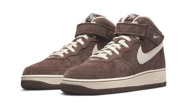 Hoobuy Nike Air Force 1 Mid Chocolate