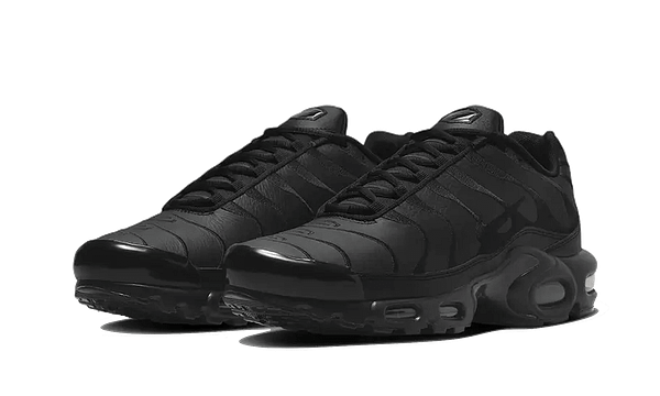 Hoobuy Nike Air Max Plus Triple Black Leather