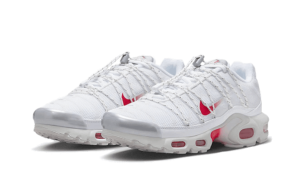 Hoobuy Nike Air Max Plus Utility White Silver Red