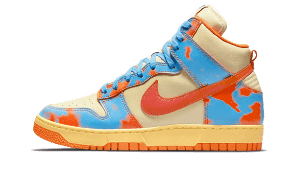 Hoobuy Nike Dunk High 1985 Acid Wash Orange