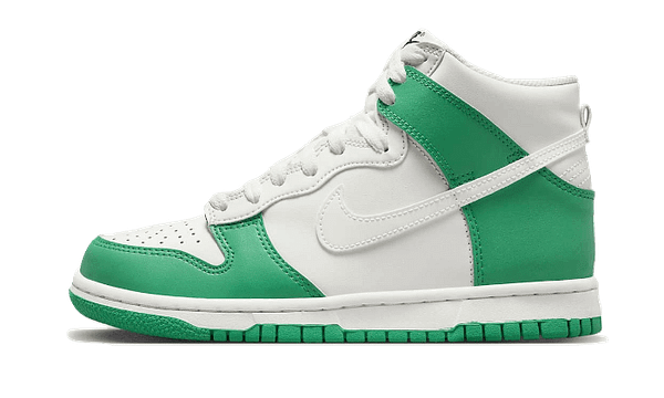 Hoobuy Nike Dunk High White Green