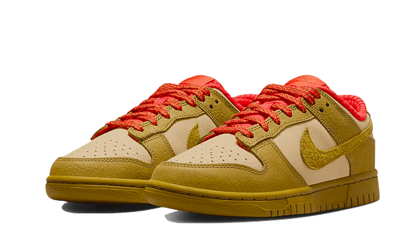 Hoobuy Nike Dunk Low Bronzine Sesame Picante Red