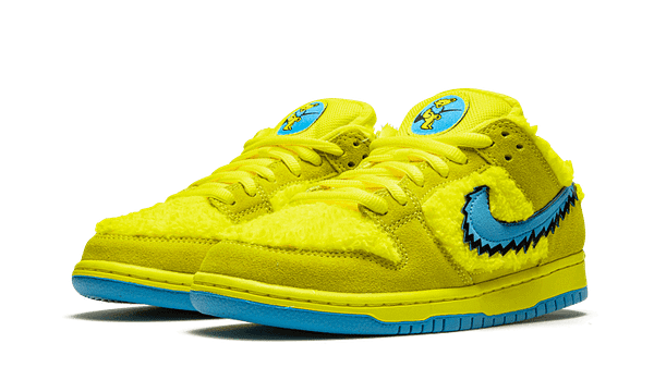 Hoobuy Nike Dunk Low Grateful Dead Bears Yellow