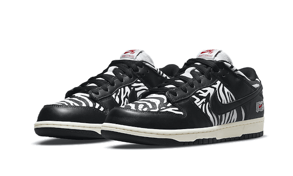 Hoobuy Nike Sb Dunk Low Quartersnacks Zebra