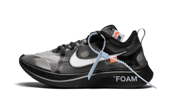 Hoobuy Nike Zoom Fly Off-White Black Silver