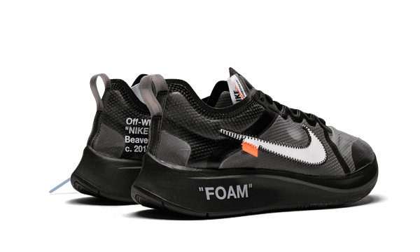 Hoobuy Nike Zoom Fly Off-White Black Silver