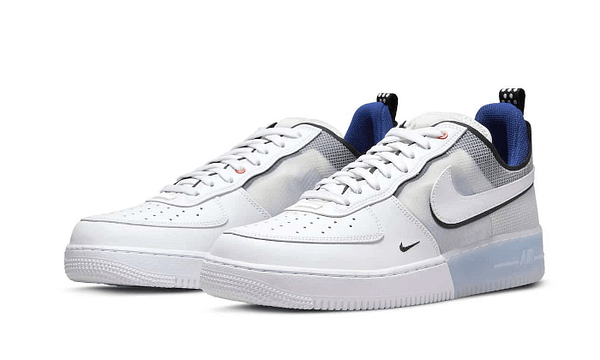 Pandabuy Air Force 1 Low React Split White Photo Blue