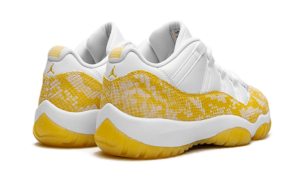 Pandabuy Air Jordan 11 Retro Low Yellow Snakeskin